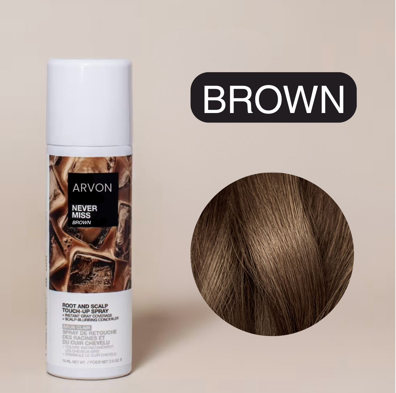 Arvon™ Root & Scalp Touch-Up Spray